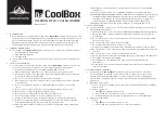 United Pacific Da CoolBox Quick Start Manual preview