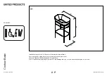 Предварительный просмотр 1 страницы United Products Contour Basin Installation Instructions