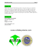 Preview for 13 page of United Safety Incorporated Voltek NS User Manual