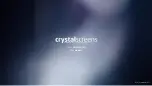 United Screens Crystal Screens T-OLED User Manual preview