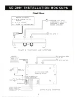 Предварительный просмотр 6 страницы United Security Products AD-2001 Owner'S Manual