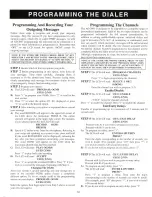 Предварительный просмотр 10 страницы United Security Products AD-2001 Owner'S Manual