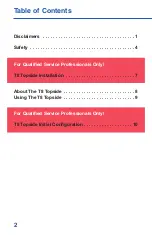 Preview for 3 page of United Spa Controls T8-S Topside Installation Manual & Users Manual