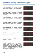 Preview for 27 page of United Spa Controls T8-S Topside Installation Manual & Users Manual