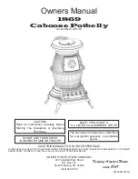 United States Stove Company 1869 Caboose Potbelly Owner'S Manual preview