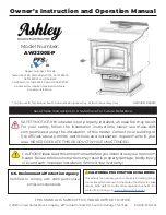 Preview for 1 page of United States Stove Company Ashley AW3200E-P Owner’S Instruction And Operation Manual