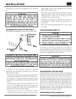 Предварительный просмотр 7 страницы United States Stove Company KING KP5513 Owner’S Instruction And Operation Manual