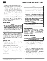 Предварительный просмотр 14 страницы United States Stove Company KING KP5513 Owner’S Instruction And Operation Manual