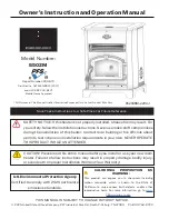 Предварительный просмотр 1 страницы United States Stove Company King Owner’S Instruction And Operation Manual