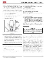 Preview for 12 page of United States Stove Company US5513 Owner’S Instruction And Operation Manual