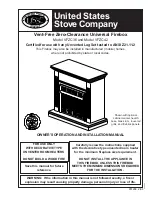 United States Stove Company VFZC36 Owner'S Operation And Installation Manual preview