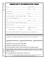 Preview for 3 page of United States Stove 3000 (L) Operation And Instruction Manual