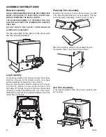 Preview for 6 page of United States Stove 3000 (L) Operation And Instruction Manual