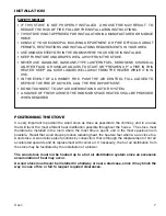 Preview for 7 page of United States Stove 3000 (L) Operation And Instruction Manual