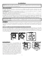 Предварительный просмотр 4 страницы United States Stove 5660E Manual