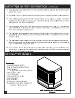 Preview for 4 page of United States Stove 9947 Owner'S Operation And Installation Manual