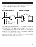 Предварительный просмотр 8 страницы United States Stove American Harvest 6035 Owner'S Manual