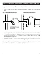 Preview for 8 page of United States Stove American Harvest 6039 Owner'S Manual