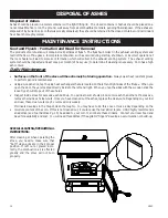 Preview for 14 page of United States Stove American Harvest 6039 Owner'S Manual