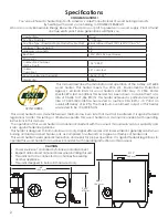 Предварительный просмотр 2 страницы United States Stove ASHLEY AF1600E Owner'S Installation And Operation Manual