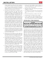 Preview for 7 page of United States Stove F19-552 Instruction And Operation Manual