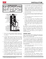 Preview for 8 page of United States Stove F19-552 Instruction And Operation Manual