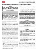 Preview for 14 page of United States Stove F19-552 Instruction And Operation Manual