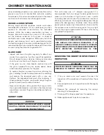 Preview for 15 page of United States Stove F19-552 Instruction And Operation Manual