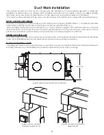 Preview for 8 page of United States Stove Hotblast HB1440E Owner'S Installation And Operation Manual