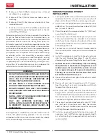 Preview for 8 page of United States Stove KP60-XH Owner’S Instruction And Operation Manual