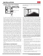 Preview for 9 page of United States Stove TH100 Owner’S Instruction And Operation Manual