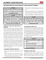 Preview for 15 page of United States Stove TH100 Owner’S Instruction And Operation Manual