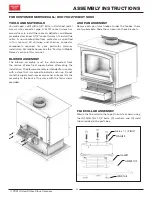 Предварительный просмотр 4 страницы United States Stove US2000E-BL Owner’S Instruction And Operation Manual