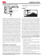 Предварительный просмотр 8 страницы United States Stove US2000E-BL Owner’S Instruction And Operation Manual