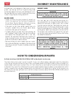 Preview for 16 page of United States Stove US2000E-BL Owner’S Instruction And Operation Manual