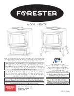 Предварительный просмотр 1 страницы United States Stove US2000E-L Manual