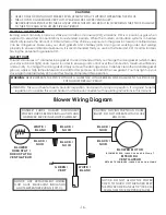 Предварительный просмотр 16 страницы United States Stove US2941EB Manual