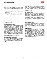 Preview for 17 page of United States Stove US5513 Owner’S Instruction And Operation Manual