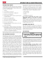 Preview for 4 page of United States Stove USSLP21 Owner’S Instruction And Operation Manual