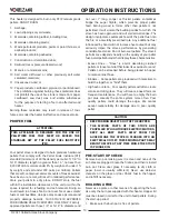 Preview for 10 page of United States Stove VOGELZANG VG5770 Owner’S Instruction And Operation Manual