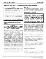 Preview for 13 page of United States Stove VOGELZANG VG5770 Owner’S Instruction And Operation Manual