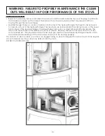 Preview for 14 page of United States Stove VOGELZANG VG5780 Manual