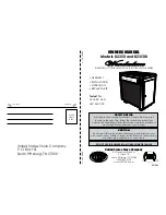 Preview for 1 page of United States Stove Wonderluxe B2350 Owner'S Manual