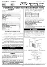 Preview for 1 page of United Technologies Carrier 38BNC009 Installation, Start-Up And Service Instructions Manual