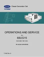 United Technologies Carrier Transicold 69UG15 Operation And Service preview