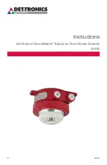 United Technologies DET-TRONICS SmokeWatch U5015 Instructions Manual preview