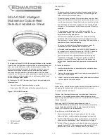 Preview for 1 page of United Technologies Edwards Signature SIGA-OSHD Installation Sheet