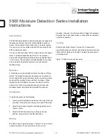 Preview for 1 page of United Technologies Interlogix 5500 Series Installation Instructions