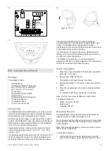 Предварительный просмотр 3 страницы United Technologies Interlogix DDI602U-F1 Installation Sheet