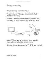 Preview for 9 page of United Technologies Interlogix TruVision TVB-2401 Installation Manual